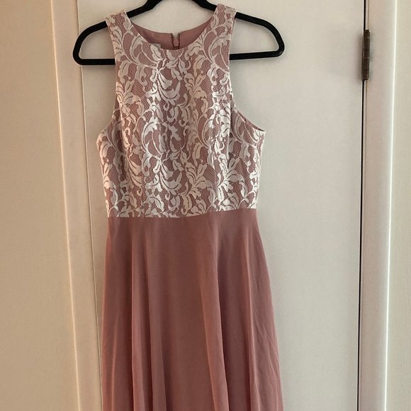 Azazie Kate (size A8, size 4-6) Dusty Rose - Picture 5 of 8